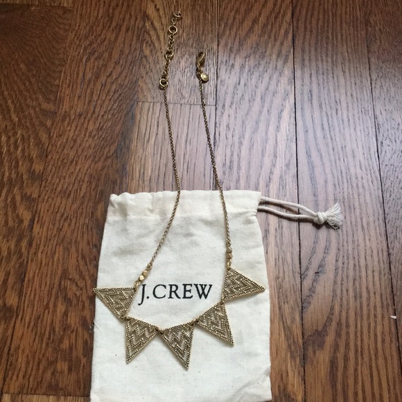 J. Crew Jewelry Jcrew Pendant Gold Necklace Poshmark